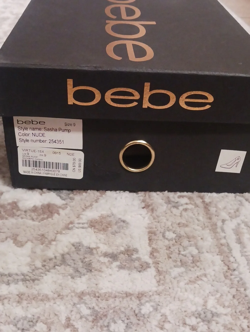 bebe Nude Pointed-Toe Stiletto Pumps